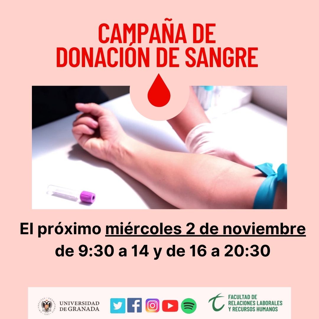 campaña donación de sangre