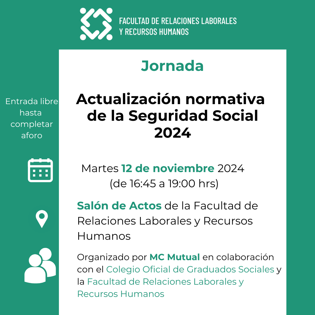 Jornada actualización normativa de Seguridad Social 2024