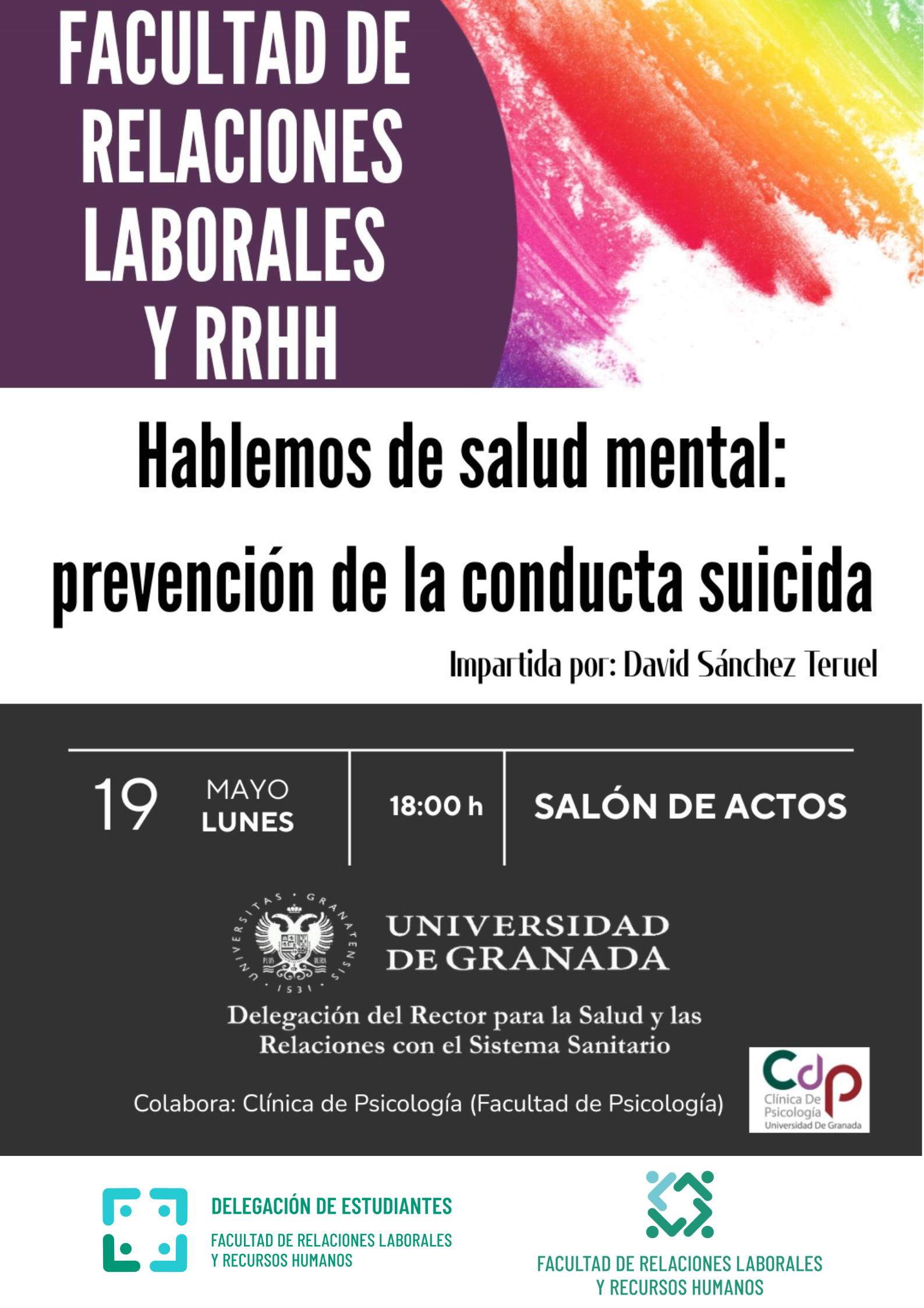 charla de conducta suicida