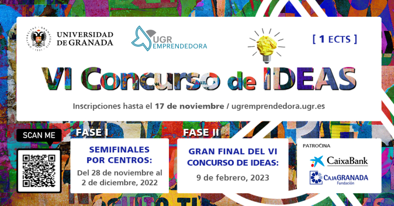 VI Concurso de ideas (UGR EMPRENDEDORA)