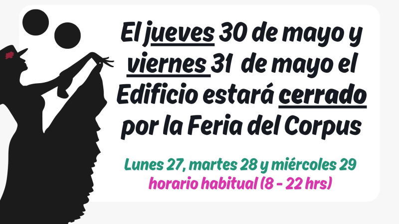 horario semana del corpus