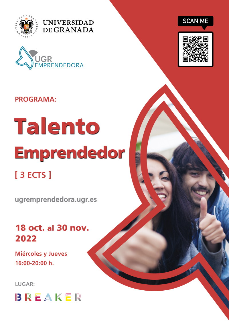 programa talento emprendedorde la Universidad de Granada
