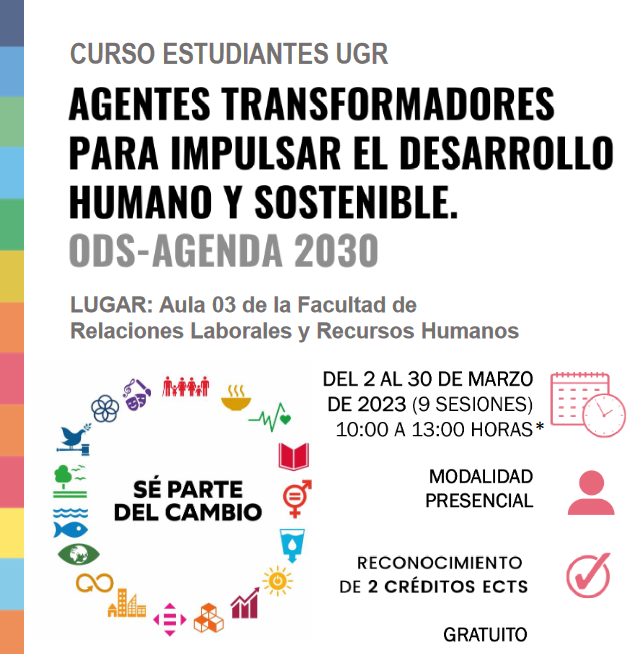 AGENTES TRANSFORMADORES PARA EL DESARROLLO HUMANO SOSTENIBLE. ODS -AGENDA 2030 AGENTES TRANSFORMADORES PARA EL DESARROLLO HUMANO SOSTENIBLE. ODS -AGENDA 2030