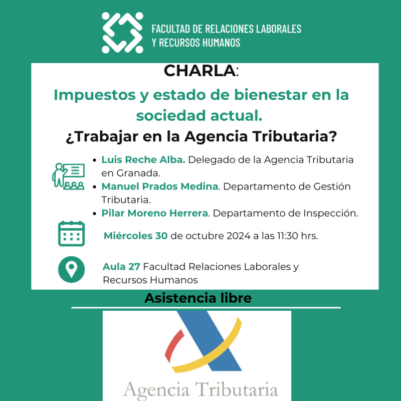 Charla de Agencia Tributaria Charla de Agencia Tributaria