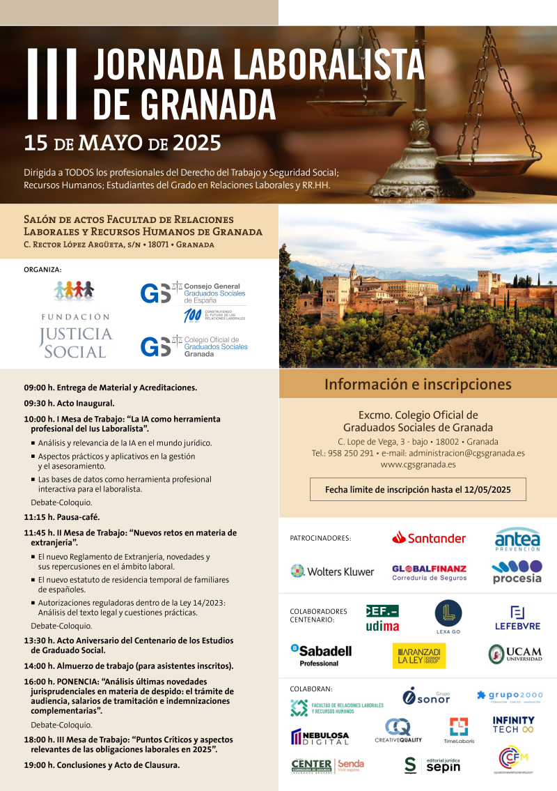 III Jornada Laboralista III Jornada Laboralista